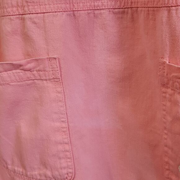 Bali Boutique Women's Pink Dress Size Med Embroidered Beach Knee Length Cotton - Picture 8 of 13